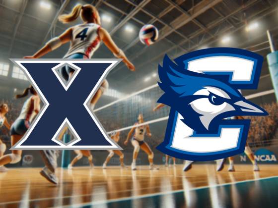 Xavier Musketeers at Creighton Bluejays Women's Volleyball